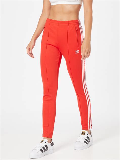 adidas sportbroek rood|Adidas leggingsbroek dames.